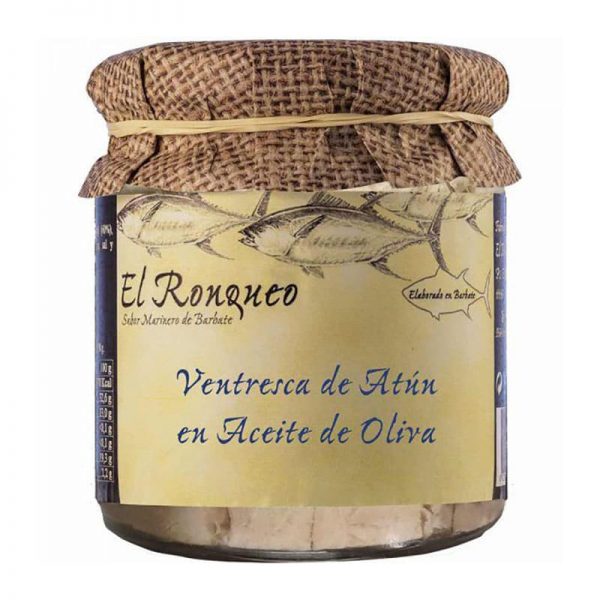 Ventresca de Atún en Aceite de Oliva. El Ronqueo