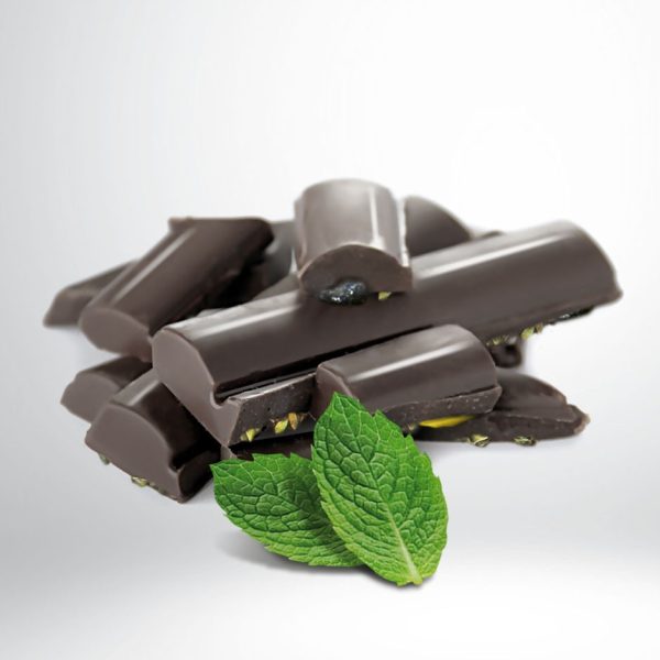 Chocolate negro 56% con Menta y Hierbabuena