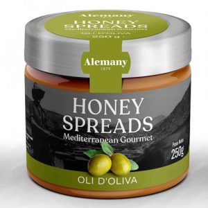 Honey Spreads, Crema de aceite de oliva virgen extra y miel, Alemany1879